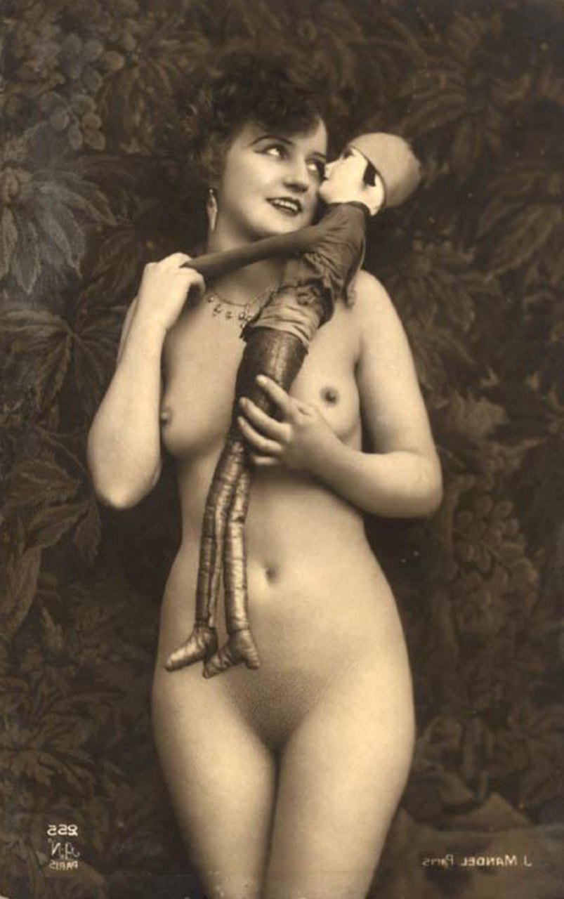 Vintage nude french postcards